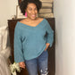 Teal Balloon Sleeve