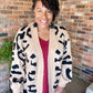 Tan Leopard Print Cardigan