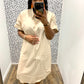 Subtle Sand Dress