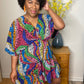 Black Animal Print Dress