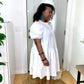 Whimsy White Dress