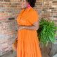 Orange Maxi Dress