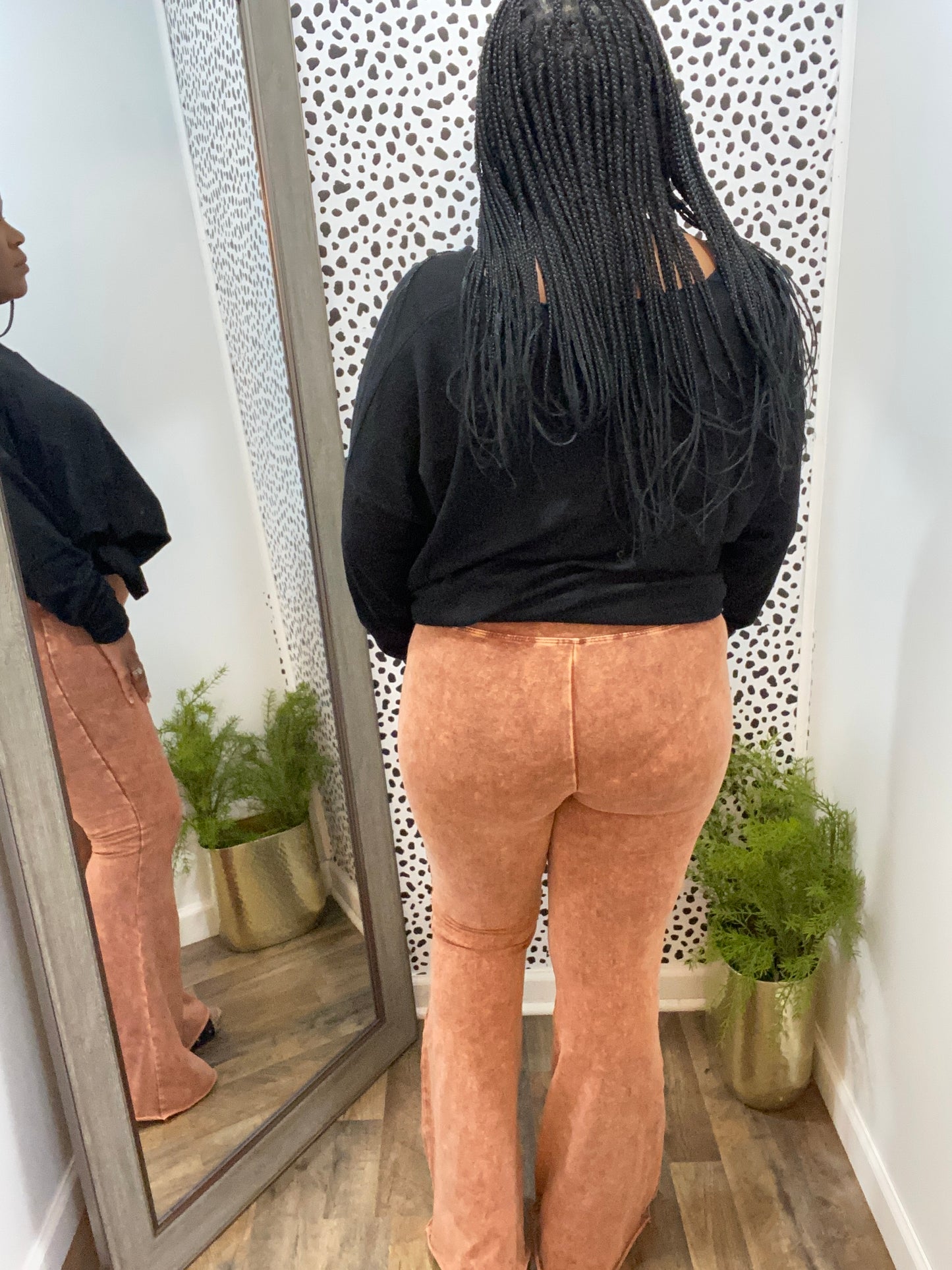 Rust Acid Wash Flares