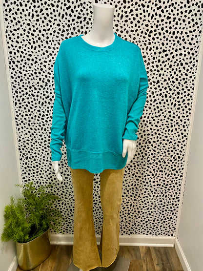 Turquoise Sweater