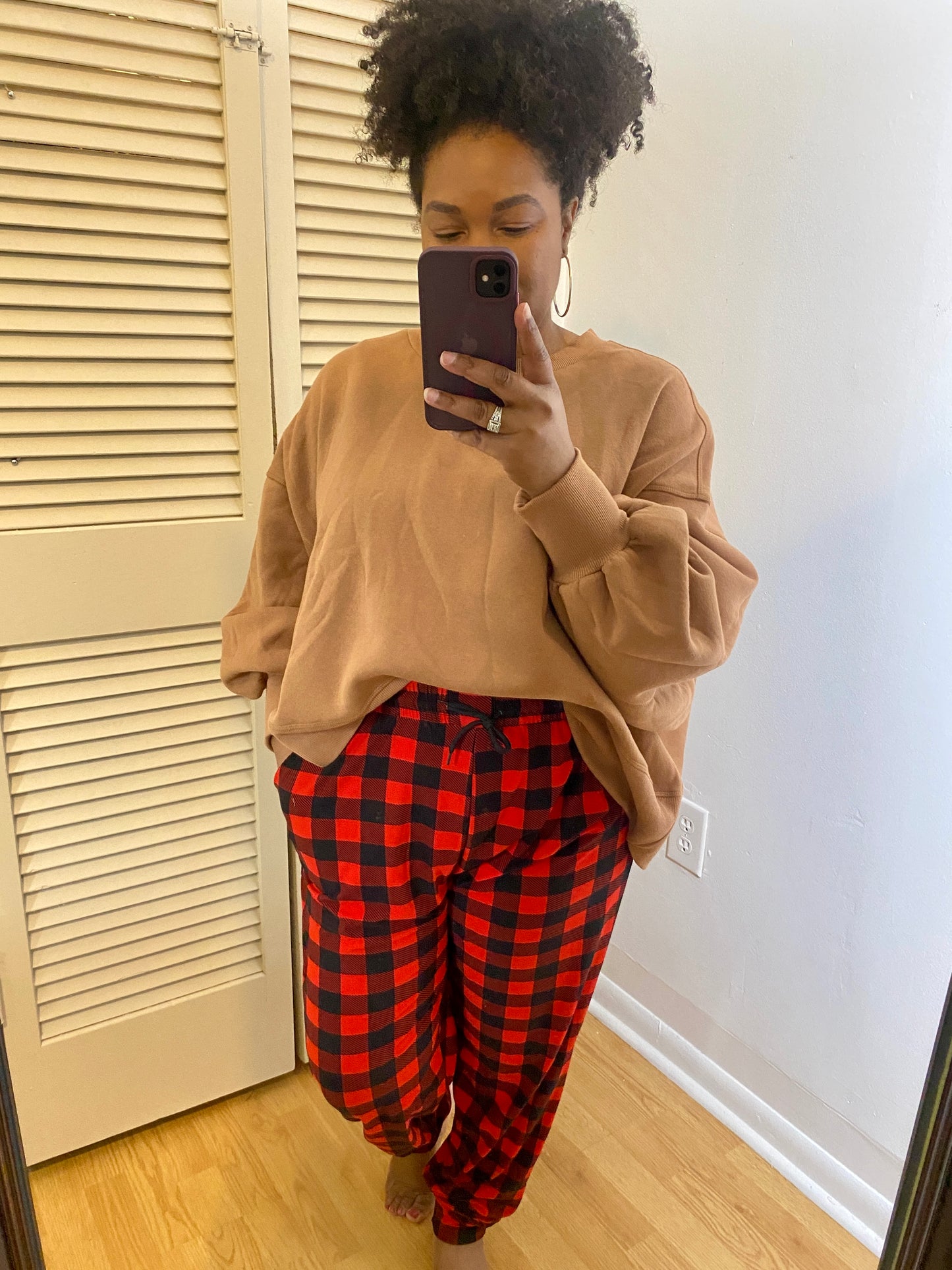 Buffalo Plaid Jogger