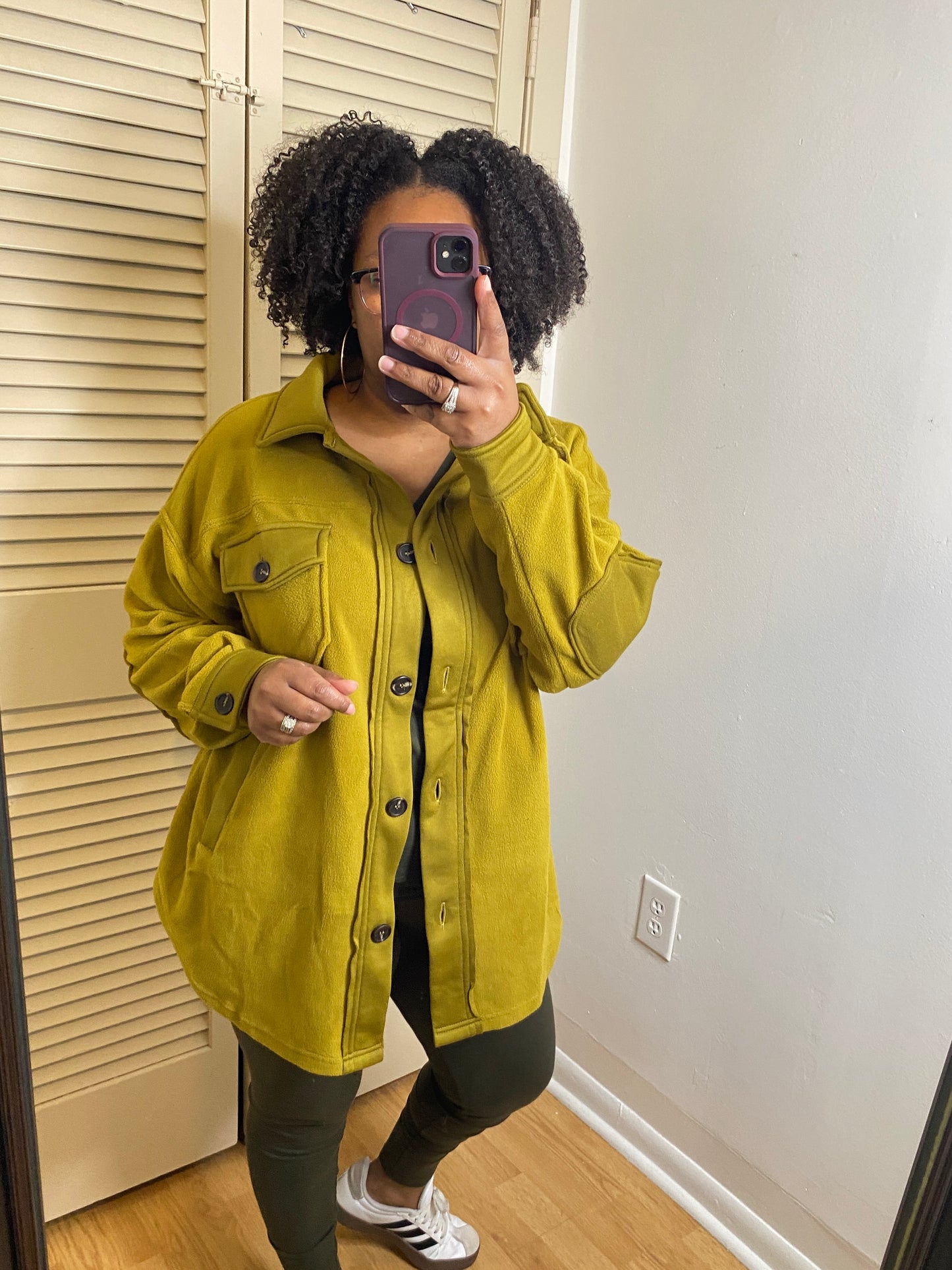 Olive Mustard Shacket