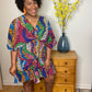 Black Animal Print Dress