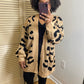 Tan Leopard Print Cardigan