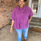 Gauze Button Down Shirt