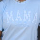 Mama Dainty Blue Bows Tee