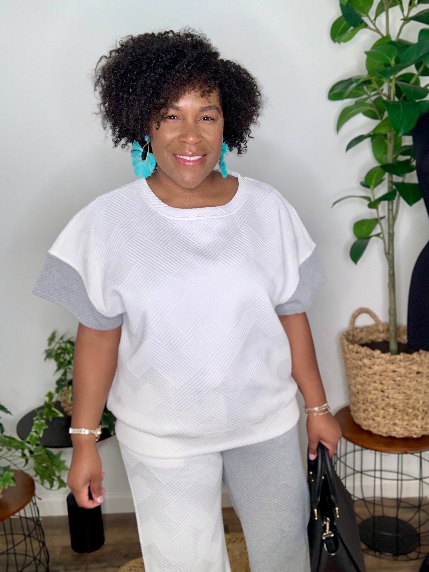 Preorder: Color Block Textured Set