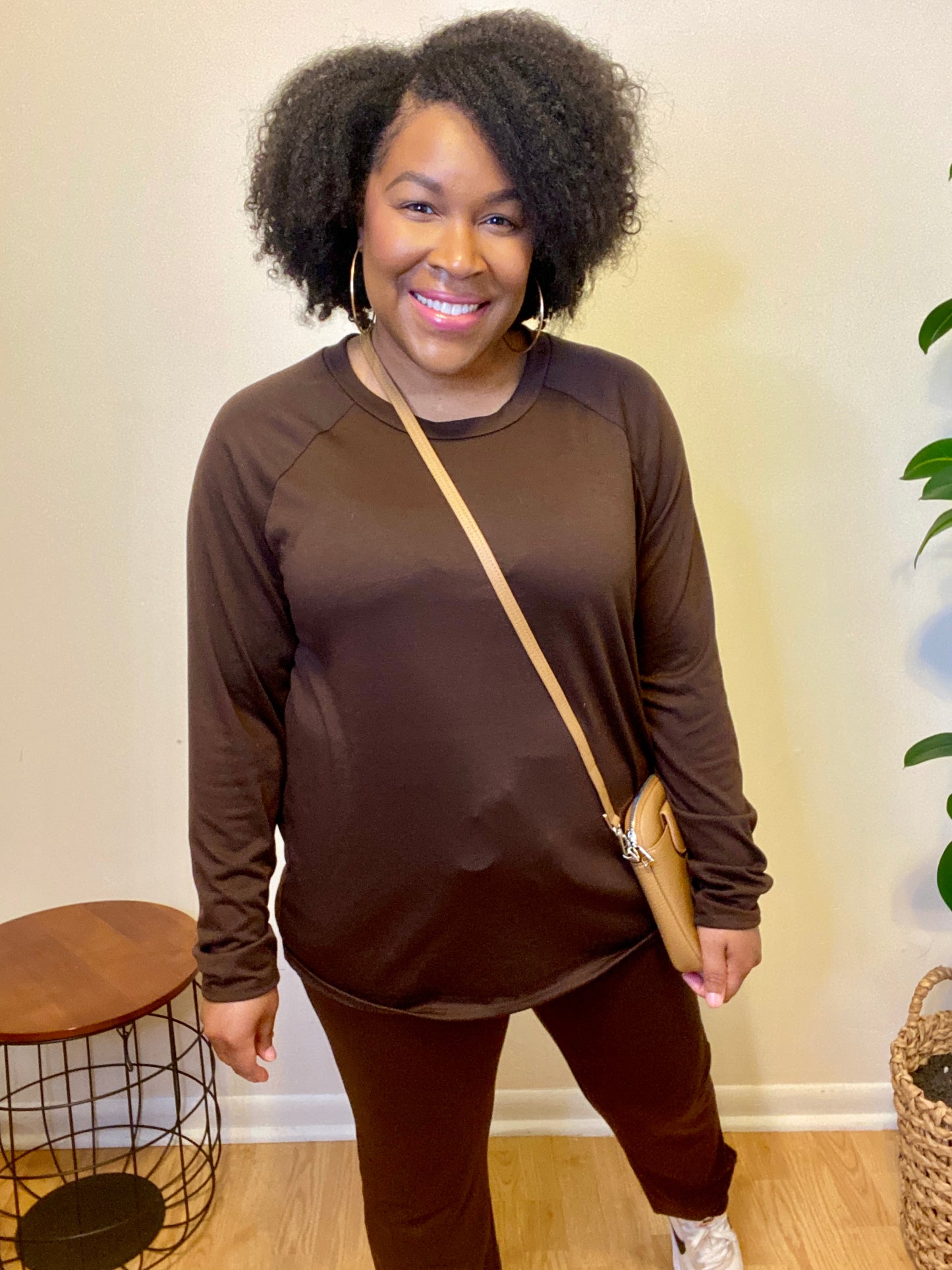 Brown Jogger Set