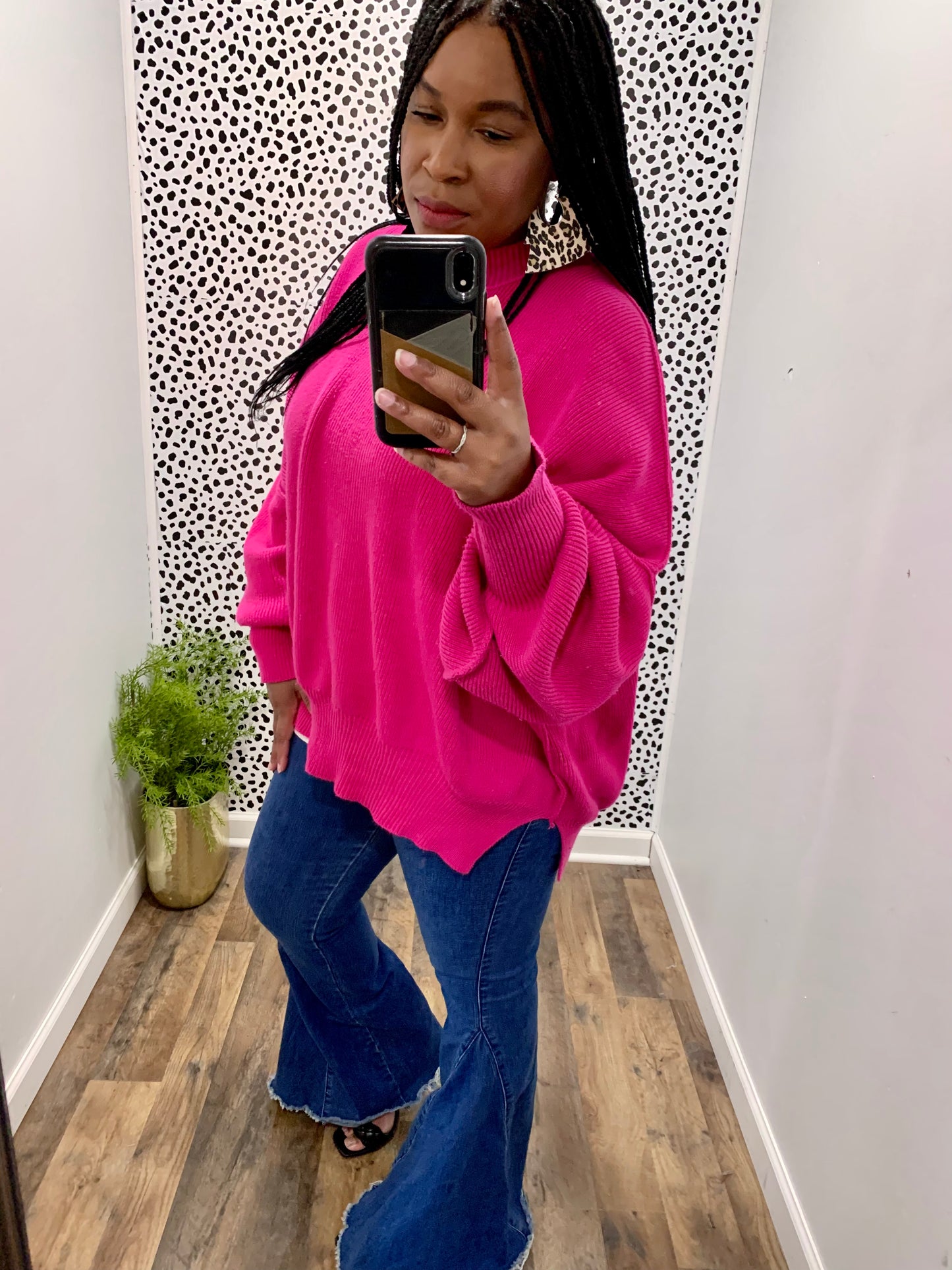 Hot Pink Sweater