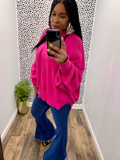 Hot Pink Sweater