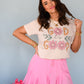 God Is Good Floral Tee