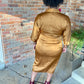 Satin Midi Dress