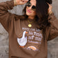 Sorry I'm Late His Timing Not Mine Sweatshirt