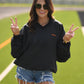 Spirit Embroidered Windbreaker Pull Over