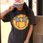 Softball Star Smiley Tee