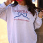 Baseball Is My Favorite Season Bow Tee/Sweatshirt