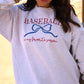 Baseball Is My Favorite Season Bow Tee/Sweatshirt