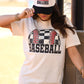 Checkered Baseball Tee