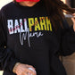 Ballpark Mama Baseball And Softball Tee/Sweatshirt
