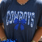 Cowboys Chinoiserie Bow Tee