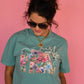 Just Pray Floral Rope Tee