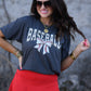 Faux Yarn Bow Baseball Tee