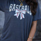 Faux Yarn Bow Baseball Tee