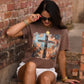 Smudge Cross Tee