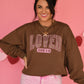 Loved John 3:16 Leopard Sweatshirt