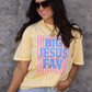 Big Jesus Fan Stripes Tee