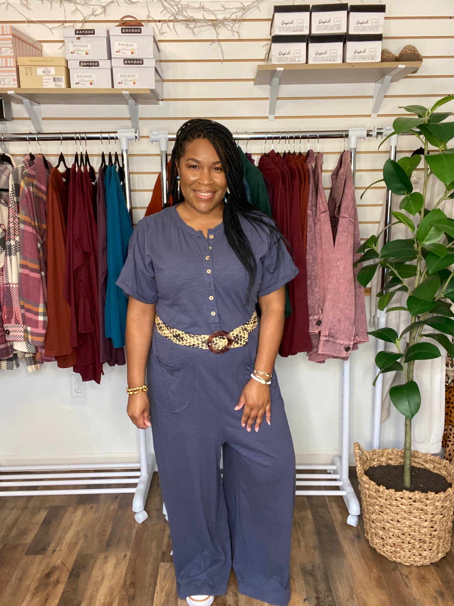 Midnight Knit Jumpsuit