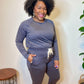 Gray Jogger Set