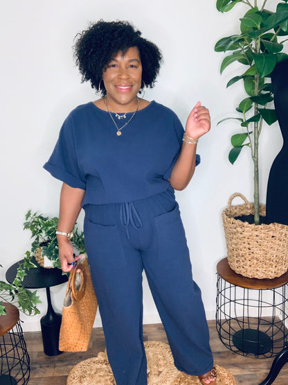 Preorder: Linen Cotton Blend Pants Set