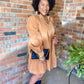 Camel Corduroy Dress
