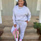 Gray Jogger Set