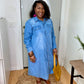 Denim Button Down Dress