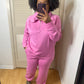 Pink Scuba Joggers Set