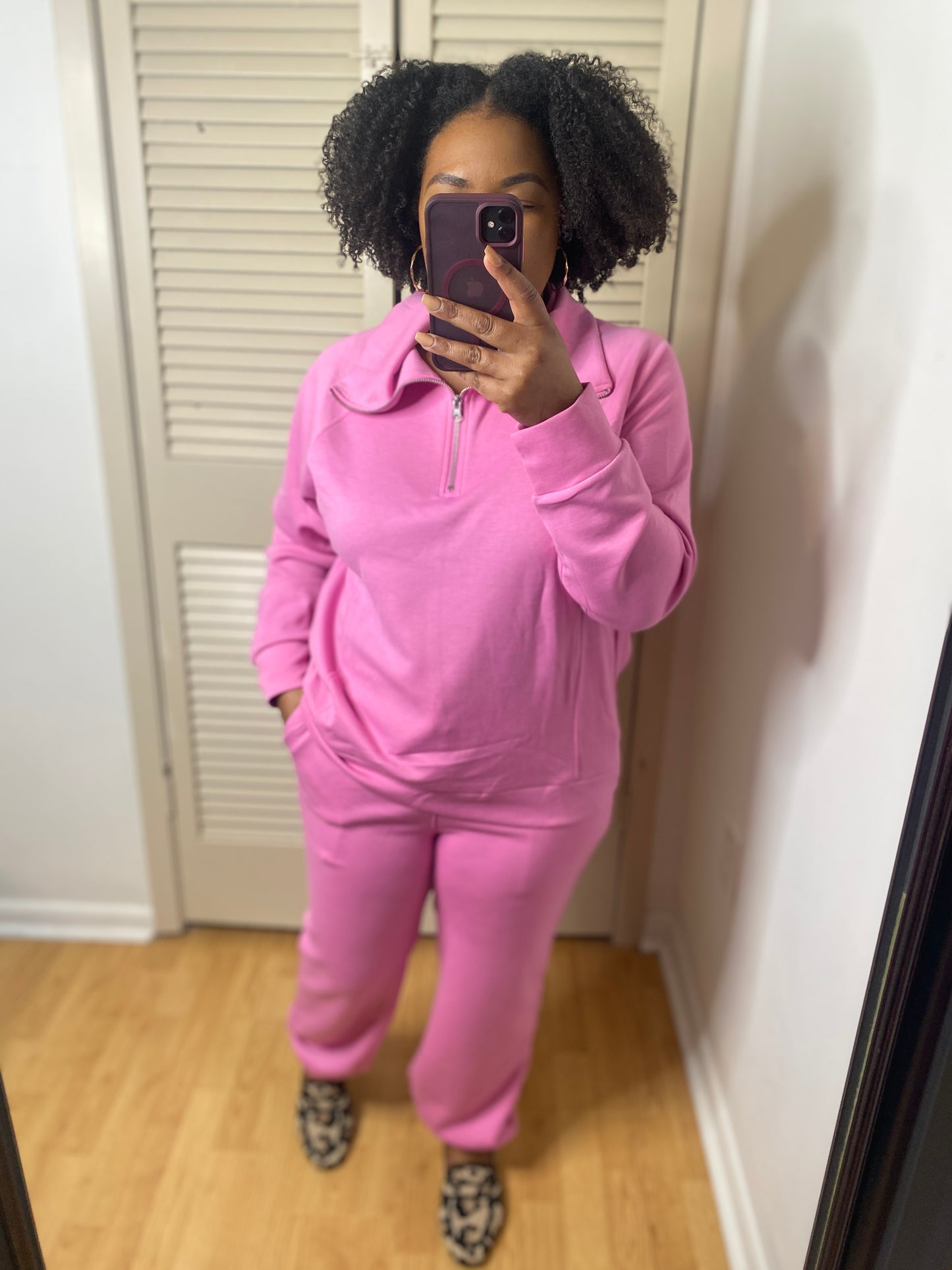 Pink Scuba Joggers Set