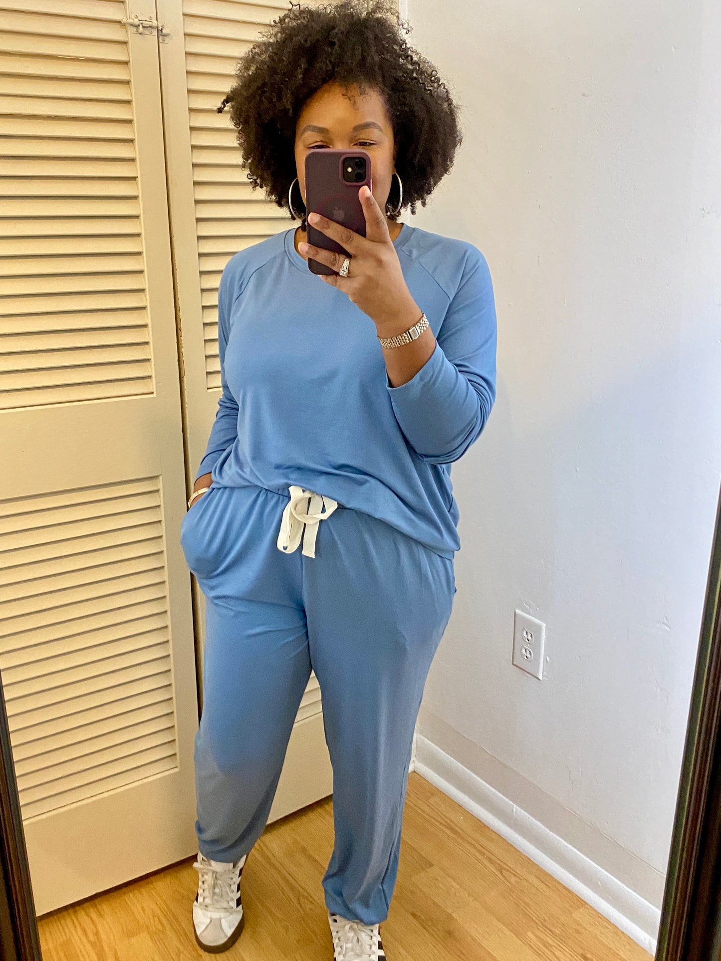 Blue Jogger Set