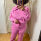 Pink Scuba Joggers Set