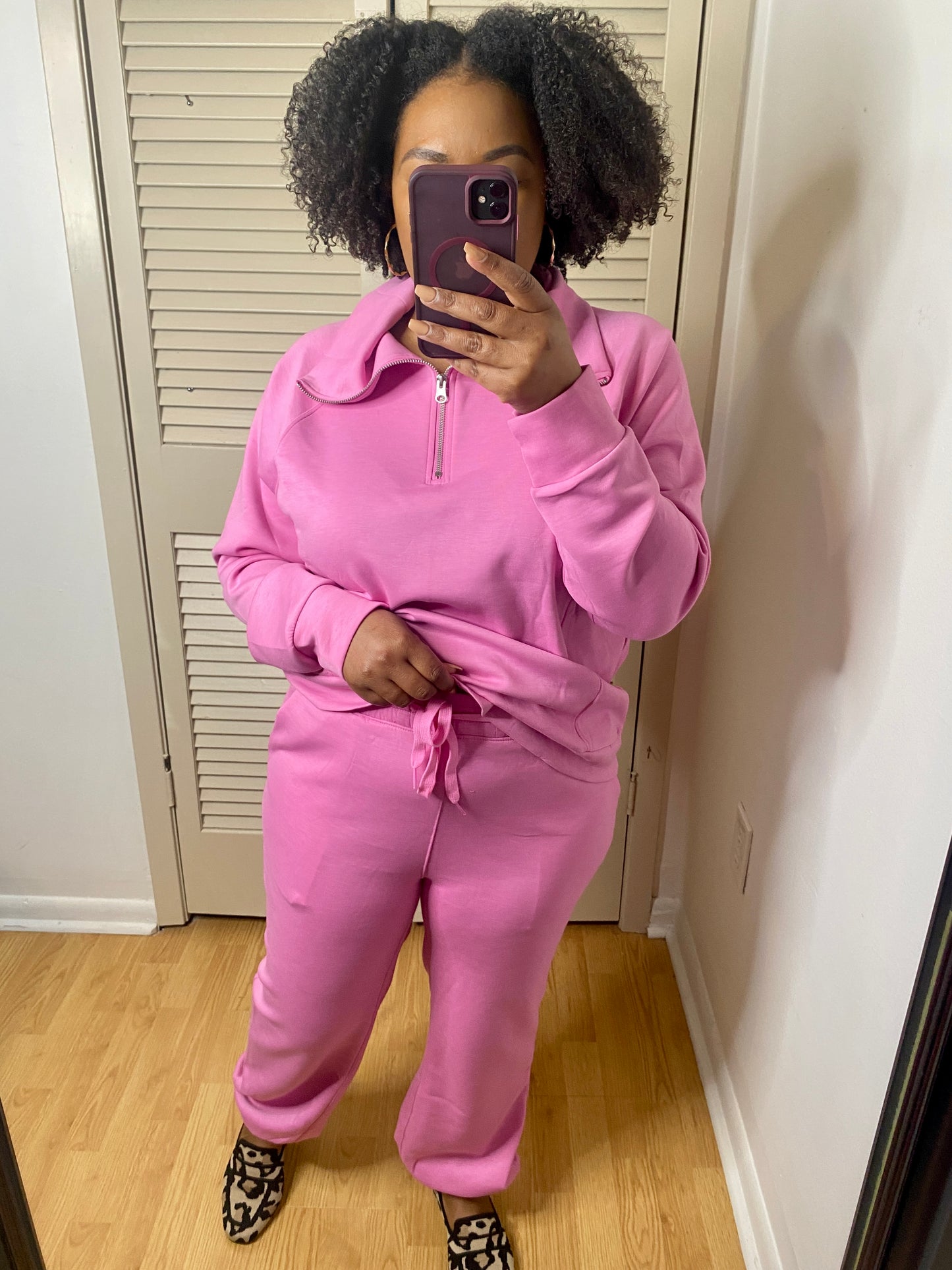 Pink Scuba Joggers Set