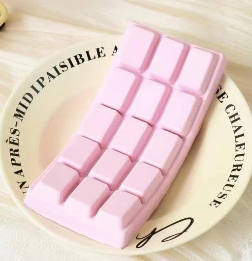 Pink Chocolate Bar Squishy *READY TO SHIP*