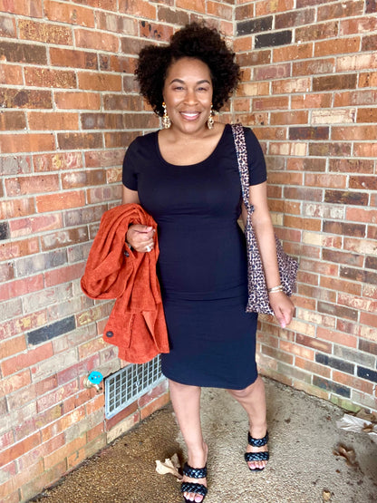 Black Bodycon Dress