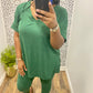 Green Lounge Set (V-Neck)