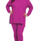 Long Sleeve Plum Lounge Set