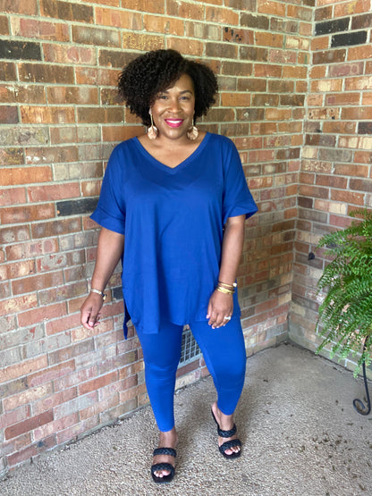 Light Navy Lounge Set